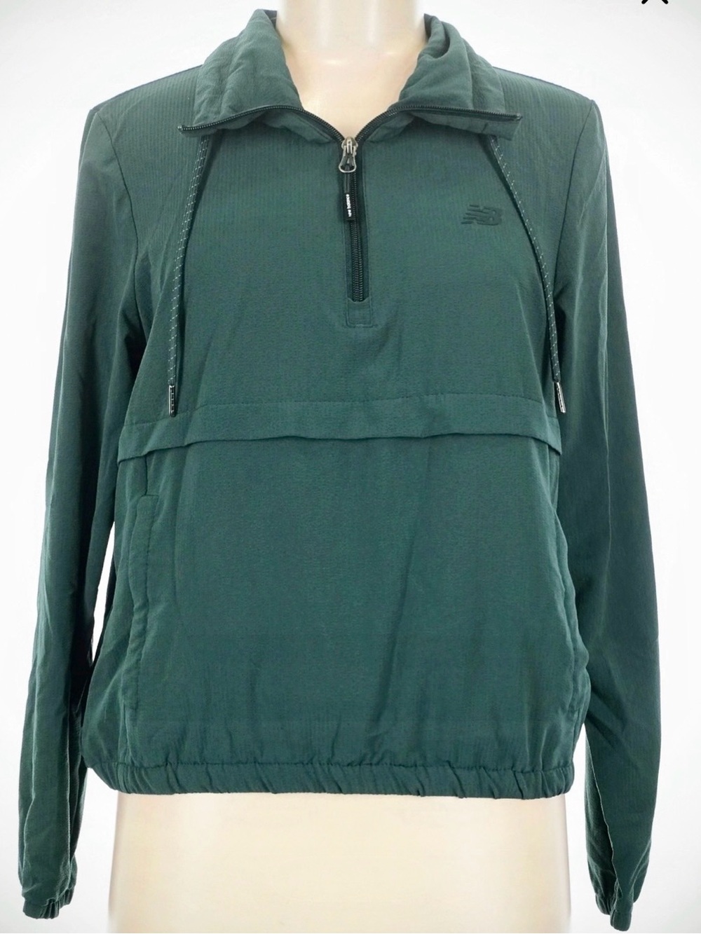 New Balance | Forrest Green 1/2 Zip Pullover Jacket